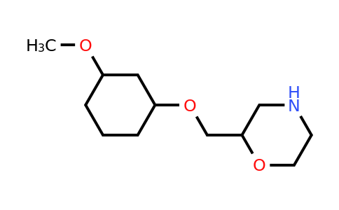 1342102-32-2 | 2-(((3-Methoxycyclohexyl)oxy)methyl)morpholine