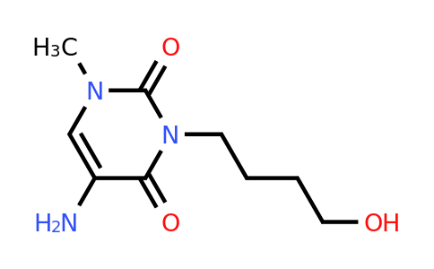 1342124-03-1 | 5-Amino-3-(4-hydroxybutyl)-1-methylpyrimidine-2,4(1h,3h)-dione