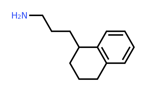3-(1,2,3,4-Tetrahydronaphthalen-1-yl)propan-1-amine