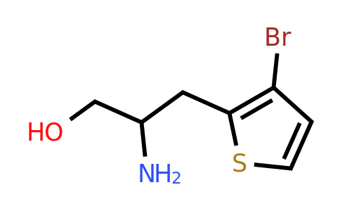 1342136-27-9 | 2-Amino-3-(3-bromothiophen-2-yl)propan-1-ol