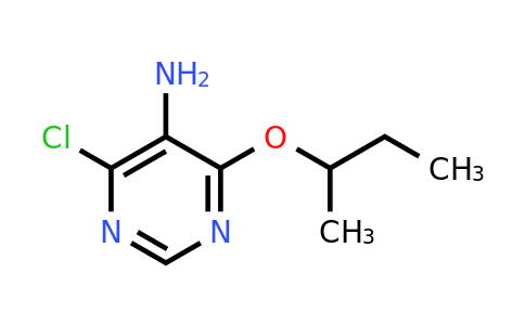 1342139-25-6 | 4-(Sec-butoxy)-6-chloropyrimidin-5-amine