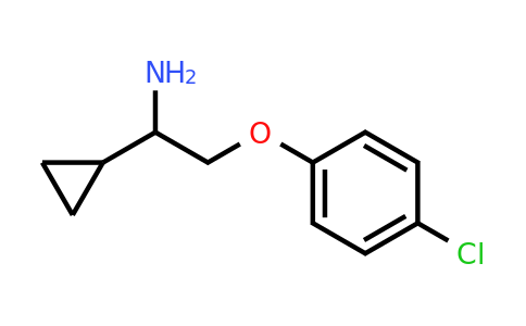 1342169-99-6 | 2-(4-Chlorophenoxy)-1-cyclopropylethan-1-amine