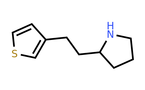 1342223-45-3 | 2-(2-(Thiophen-3-yl)ethyl)pyrrolidine