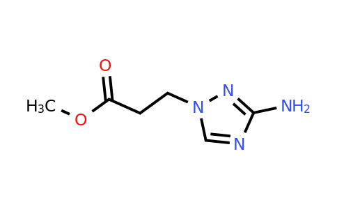1342233-22-0 | Methyl 3-(3-amino-1h-1,2,4-triazol-1-yl)propanoate