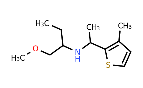 1342288-86-1 | 1-Methoxy-N-(1-(3-methylthiophen-2-yl)ethyl)butan-2-amine