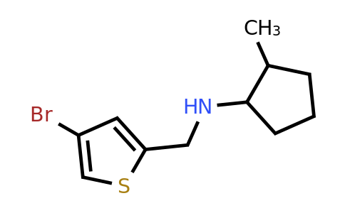 1342362-92-8 | n-((4-Bromothiophen-2-yl)methyl)-2-methylcyclopentan-1-amine