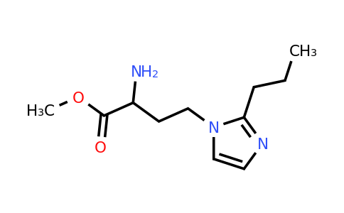 1342433-97-9 | Methyl 2-amino-4-(2-propyl-1h-imidazol-1-yl)butanoate