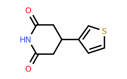 1342435-96-4 | 4-(Thiophen-3-yl)piperidine-2,6-dione