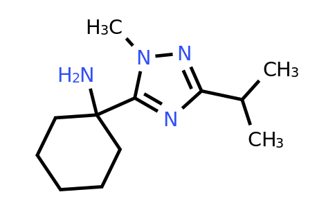 1342442-10-7 | 1-(3-Isopropyl-1-methyl-1h-1,2,4-triazol-5-yl)cyclohexan-1-amine