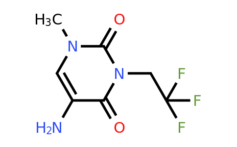 1342465-45-5 | 5-Amino-1-methyl-3-(2,2,2-trifluoroethyl)pyrimidine-2,4(1h,3h)-dione