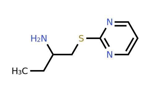 1342507-45-2 | 1-(Pyrimidin-2-ylthio)butan-2-amine