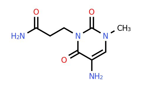 1342550-74-6 | 3-(5-Amino-3-methyl-2,6-dioxo-3,6-dihydropyrimidin-1(2h)-yl)propanamide