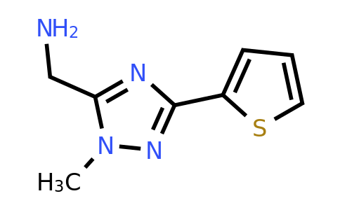 1342566-86-2 | (1-Methyl-3-(thiophen-2-yl)-1h-1,2,4-triazol-5-yl)methanamine