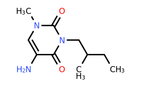 1342574-56-4 | 5-Amino-1-methyl-3-(2-methylbutyl)pyrimidine-2,4(1h,3h)-dione