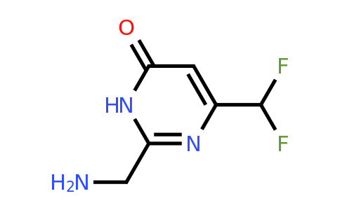 1342594-40-4 | 2-(Aminomethyl)-6-(difluoromethyl)pyrimidin-4(3h)-one