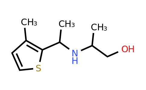 1342666-09-4 | 2-((1-(3-Methylthiophen-2-yl)ethyl)amino)propan-1-ol