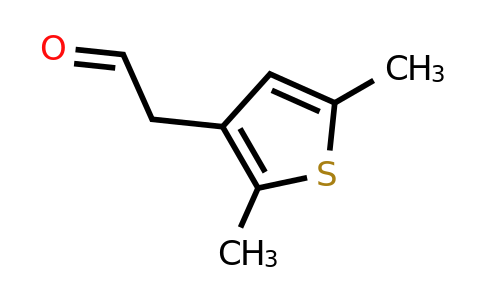 1342772-94-4 | 2-(2,5-Dimethylthiophen-3-yl)acetaldehyde