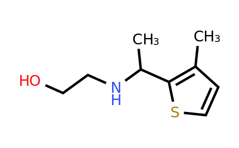 1342773-21-0 | 2-((1-(3-Methylthiophen-2-yl)ethyl)amino)ethan-1-ol