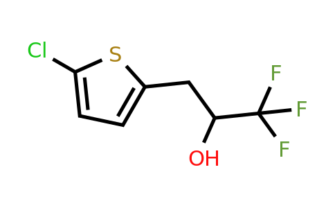 1342774-87-1 | 3-(5-Chlorothiophen-2-yl)-1,1,1-trifluoropropan-2-ol