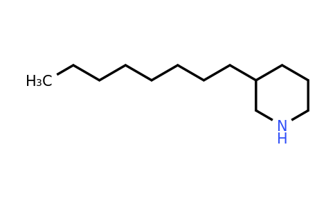 134278-82-3 | 3-Octylpiperidine