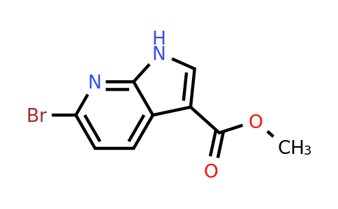 1342811-51-1 | Methyl 6-bromo-1H-pyrrolo[2,3-b]pyridine-3-carboxylate