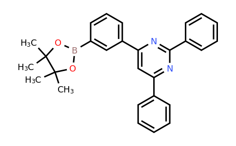 1342892-16-3 | 2,4-Diphenyl-6-(3-(4,4,5,5-tetramethyl-1,3,2-dioxaborolan-2-yl)phenyl)pyrimidine