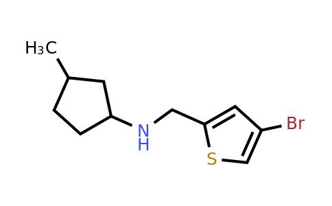 1342967-21-8 | n-((4-Bromothiophen-2-yl)methyl)-3-methylcyclopentan-1-amine