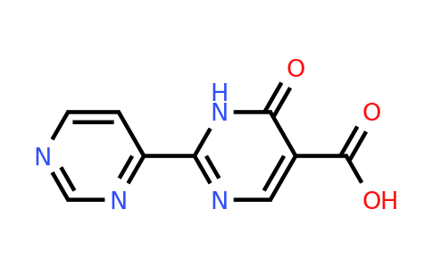 1342973-32-3 | 6-Oxo-2-(pyrimidin-4-yl)-1,6-dihydropyrimidine-5-carboxylic acid