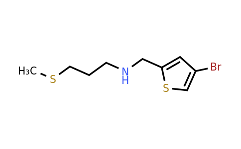 1342974-26-8 | n-((4-Bromothiophen-2-yl)methyl)-3-(methylthio)propan-1-amine