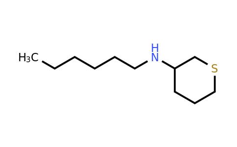 n-Hexyltetrahydro-2h-thiopyran-3-amine