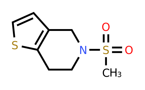 1343171-46-9 | 5-Methanesulfonyl-4H,6H,7H-thieno[3,2-c]pyridine