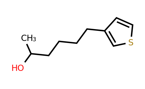 1343177-70-7 | 6-(Thiophen-3-yl)hexan-2-ol