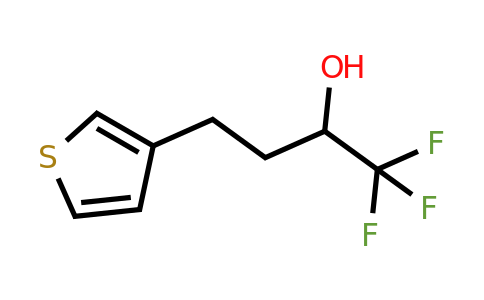 1343178-52-8 | 1,1,1-Trifluoro-4-(thiophen-3-yl)butan-2-ol