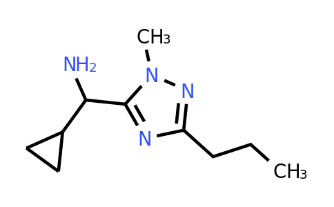 1343184-06-4 | Cyclopropyl(1-methyl-3-propyl-1h-1,2,4-triazol-5-yl)methanamine