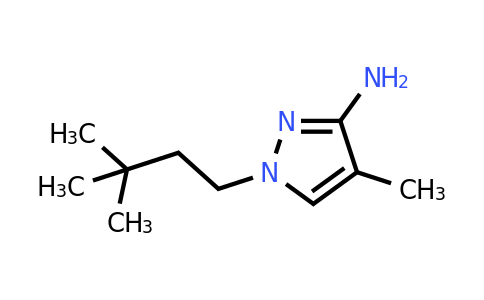 1-(3,3-Dimethylbutyl)-4-methyl-1h-pyrazol-3-amine