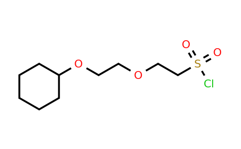 1343251-89-7 | 2-(2-(Cyclohexyloxy)ethoxy)ethane-1-sulfonyl chloride