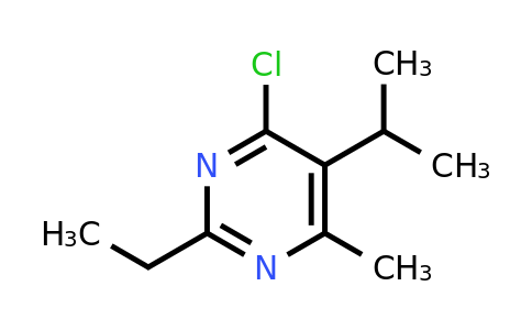 1343270-25-6 | 4-Chloro-2-ethyl-5-isopropyl-6-methylpyrimidine