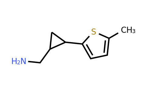 1343296-72-9 | (2-(5-Methylthiophen-2-yl)cyclopropyl)methanamine