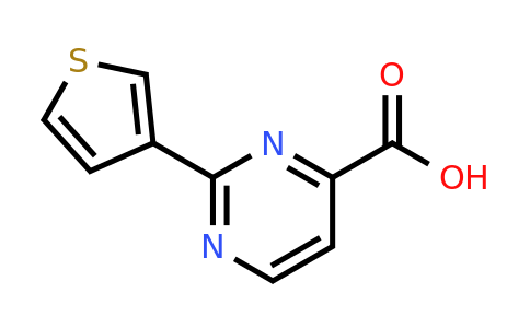 1343335-87-4 | 2-(Thiophen-3-yl)pyrimidine-4-carboxylic acid