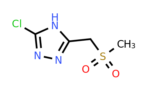 1343395-09-4 | 3-Chloro-5-(methanesulfonylmethyl)-4h-1,2,4-triazole