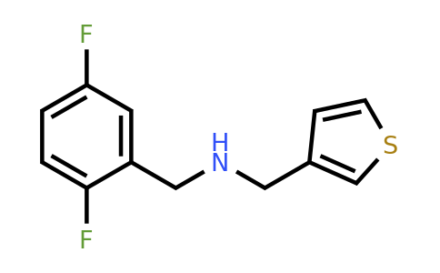 1343423-97-1 | N-(2,5-Difluorobenzyl)-1-(thiophen-3-yl)methanamine