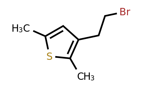 1343432-01-8 | 3-(2-Bromoethyl)-2,5-dimethylthiophene
