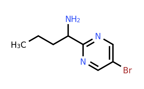 1343505-83-8 | 1-(5-Bromopyrimidin-2-yl)butan-1-amine