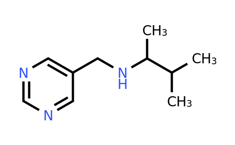 1343592-71-1 | 3-Methyl-N-(pyrimidin-5-ylmethyl)butan-2-amine