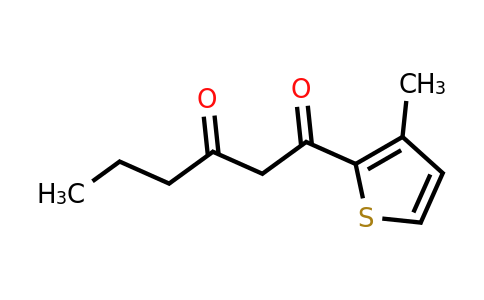 1343619-36-2 | 1-(3-Methylthiophen-2-yl)hexane-1,3-dione