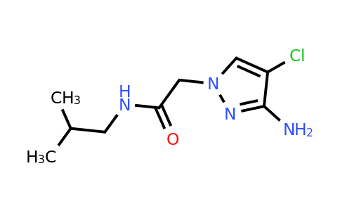 1343667-14-0 | 2-(3-Amino-4-chloro-1h-pyrazol-1-yl)-N-isobutylacetamide