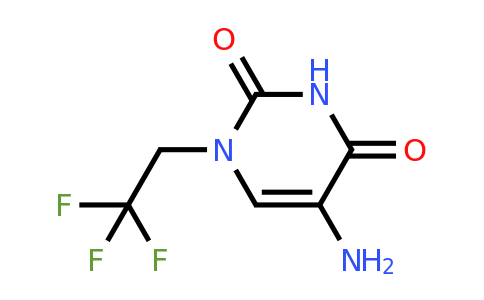 1343687-02-4 | 5-Amino-1-(2,2,2-trifluoroethyl)pyrimidine-2,4(1h,3h)-dione