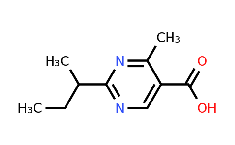 1343740-05-5 | 2-(Sec-butyl)-4-methylpyrimidine-5-carboxylic acid