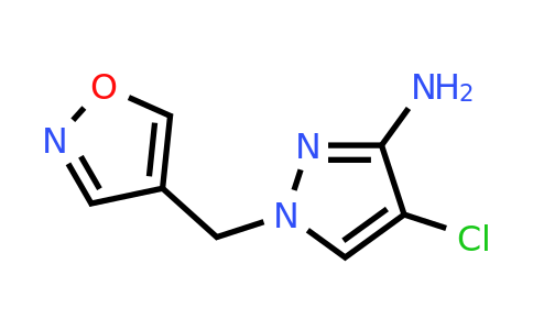 4-Chloro-1-(isoxazol-4-ylmethyl)-1h-pyrazol-3-amine
