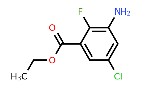 1343779-58-7 | Ethyl 3-amino-5-chloro-2-fluorobenzoate